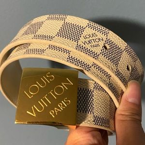 COPY - Louis Vuitton Damier Azur belt